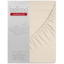 bellana jersey Spannbettlaken Nobel-Jersey 180 x 200 - 200 x 220 cm beige
