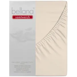 bellana jersey Spannbettlaken Nobel-Jersey 180 x 200 - 200 x 220 cm beige