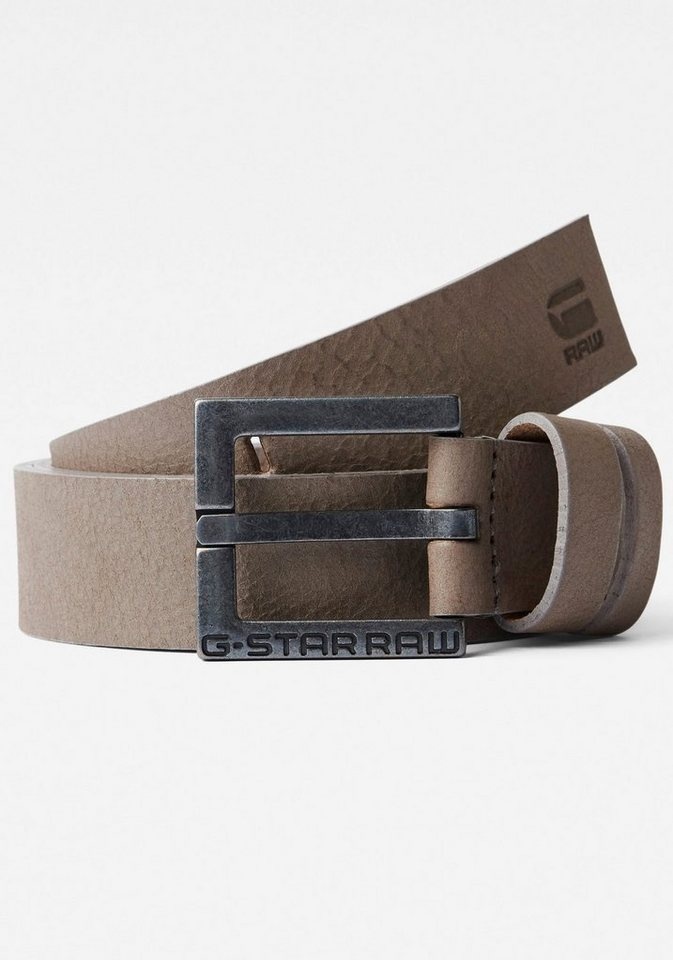 G-Star RAW Ledergürtel New Duko Belt braun 110