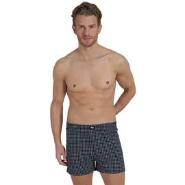 CECEBA Boxershorts kariert blau 8 2er Pack