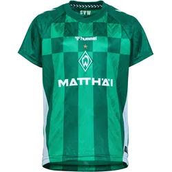 hummel Werder Bremen 24-25 Heim Teamtrikot Kinder in bosphorous, Größe 116 - grün