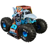 Spin Master Monster Jam, offizieller Ferngesteuerter Gelände-Monster Truck Mega Megalodon, über 60cm hoch, im Maßstab 1:6, Kinderspielzeug für Jungen und Mädchen