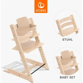 Stokke Set Tripp Trapp® Natural mit Baby Set, Beige