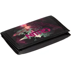 Nitro Geldbeutel Wallet Black Rose Bag Tasche Snowboard leicht