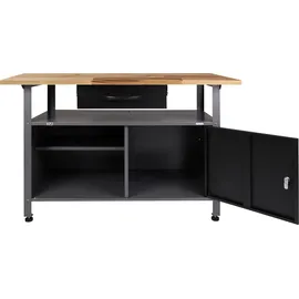 Ondis24 Werkbank, 2x Werstattschrank, 2x Lochwand