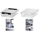 SmartStore Classic Aufbewahrungsbox 21 x 17 x 6 cm 1-tlg. transparent