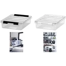 SmartStore Classic Aufbewahrungsbox 21 x 17 x 6 cm 1-tlg. transparent