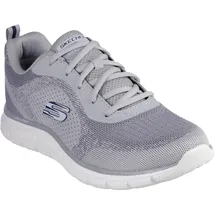 SKECHERS Track Glendor Herren Sneaker Gray Knit/Pu, 41 EU