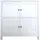 Hti-Living Hayet 80 x 35 x 80 cm Weiß