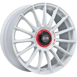 OZ Superturismo Evoluzione WRC 8,5 x 20 5 x 112 ET30 Weiß/Rot