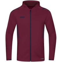 Jako Herren Kapuzenjacke Challenge Maroon/Marine, M