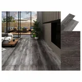 vidaXL PVC-Fliesen 4,46 m2 3 mm Selbstklebend Gestreift Holz