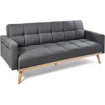 Jahnke Schlafsofa Chillax Box mit Schlaffunktion 2-Sitzer Grau
