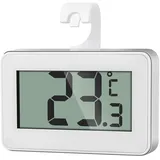 Mini Kühlschrank Thermometer Digital LCD Magnetisch Frostalarm 1-2°C Modell-Nr