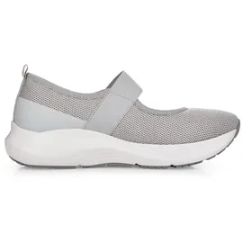 Rieker Ballerinas Ballerinas Textil - grau, - 37
