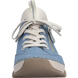 Rieker 45973 Damen Slip-On Sneaker Blau 39
