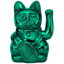 donkey Dekofigur ''Lucky Cat Cosmic'' in Grün - (B)10,5 x (H)15 x (T)8,5 cm
