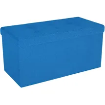 Intirilife Sitztruhe, BLAU - Sitzwürfel