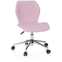 HJH Office Jugenddrehstuhl JOY II ca. 47x73-83x43 cm Rosa