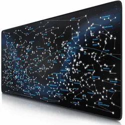 CSL Gaming Mauspad, XXL Schreibtischunterlage 900 x 400mm, Präzision & Geschwindigkeit, Celestial Map