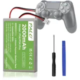 PS4 Akku 2000mAh Ersatz für Sony PS4/PS4 Pro/PS4 Slim PS4 Dualshock 4 Controller CUH-ZCT1E CUH-ZCT1H CUH-ZCT1U CUH-ZCT2 CUH-ZCT2U (1Pcs)