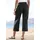Beachtime 7/8-Strandhose Wide-Leg Schwarz 40/42