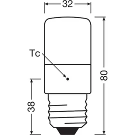 Osram LED-Lampe 4058075607347 7,3 W E27 warmweiß 1 St.