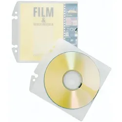 Durable CD Hülle CD COVER EASY 10St transparent für 1 CD
