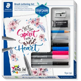 Staedtler Brush Lettering Set 9 St. sortiert