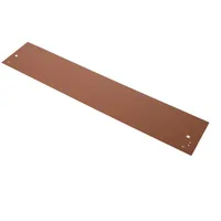 green split Rasenkanten Metall Länge 120 cm, Beeteinfassung, Farbe:Braun,1 Stück 13.5cm