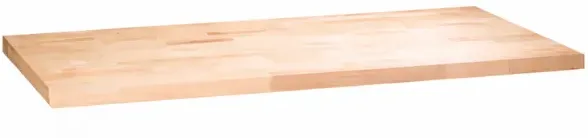 Werkbankplatte, Buche-Massiv-Platte, 1200 x 685 x 40 mm