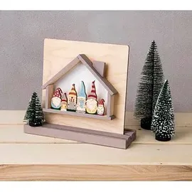 Rayher Holzleiste Wichtelfamilie 2 St.