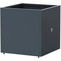 Herstera Cube Pflanzkübel 70 x 70 x 70 cm Anthrazit