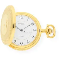 Regent Taschenuhr Regent Taschenuhr 31607plzbw1 Metall mechanisch vergoldet