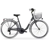 MBM PEOPLE 28 Zoll RH 46 cm Damen grau/schwarz