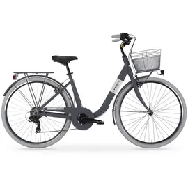 MBM PEOPLE 28 Zoll RH 46 cm Damen grau/schwarz