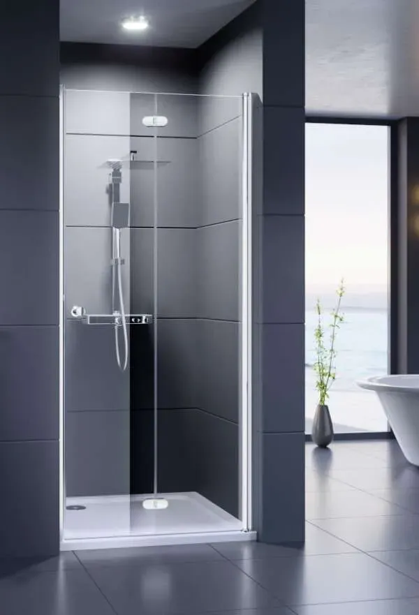 DuCD Dusar Glass 6 Evolution Vario Drehfalttür in.. - Duschkabine