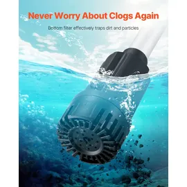 Vevor Kabellose Stab-Wassertransferpumpe 528 GPH ohne Akku