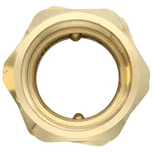 GENERAL FITTINGS Stabilo-Sanitaer Messing Verschraubung 1 1/4' Zoll Dn32 Ig/ag Rohrverschraubung Gewindefitting