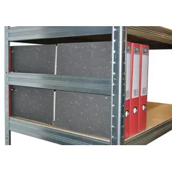 Begrenzung für Regale 40 cm verzinkt