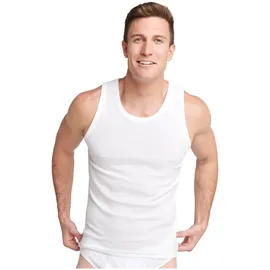 Jockey Unterhemd 2er-Pack, Rundhals-Ausschnitt, für Herren, weiß, XXL