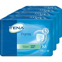 Case Saver 4 x TENA Pants Super - Medium (80-110cm/32-42in) Pack of 12 by TENA