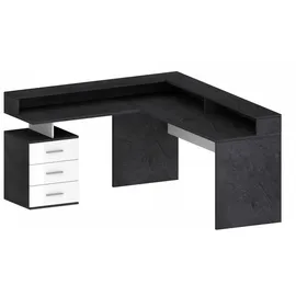 INOSIGN Eckschreibtisch New Selina Grau