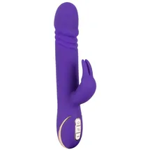 Vibe Couture Rabbitvibrator „Rabbit Skater“ mit Stoßfunktion, 23 cm, lila