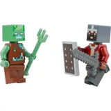 LEGO® Minecraft Mini-Set Mutiger Held vs. Ertrunkener! - NEU! Menge 1x - Bunt