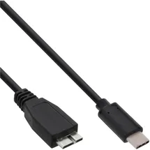InLine USB-C auf Micro-B 2 m Schwarz