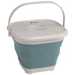 Outwell Collaps Bucket Square W/Lid Classic Blue classic blue