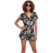 URBAN CLASSICS Tb4096 Playsuit Black Mixed S