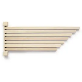 side by side Wandgarderobe Pavo L Esche