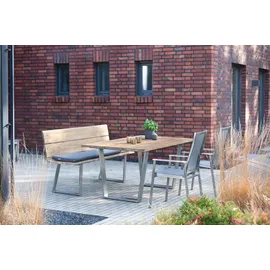 Niehoff Baumtisch Gartentisch 220 x 95 x 76 cm Weiß
